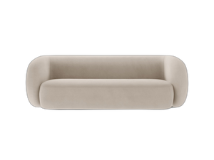 Modern 3-Seater Sofa with Curved Design & Soft Comfort W213