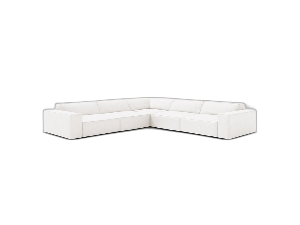 Symmetrical Corner Sofa with Modular Design & Medium-Soft Comfort W283