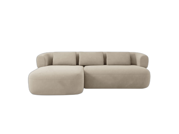 Curved Corner Sofa with Soft Seating & Spacious Design W225