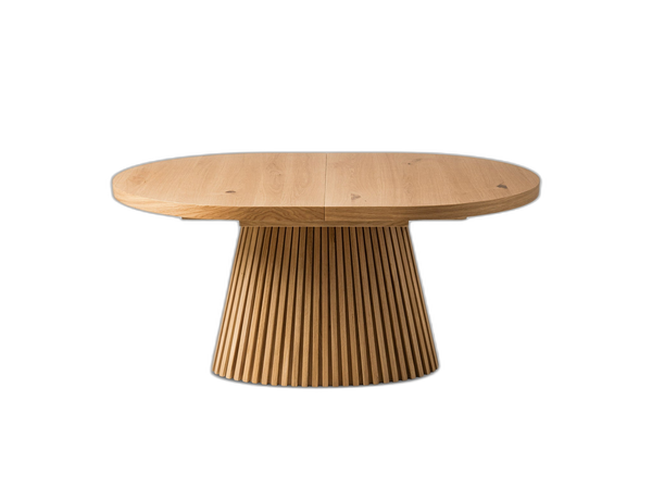 Extendable Dining Table with Butterfly Mechanism & Wood Finish