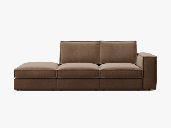 Modern 3-Seater Sofa with Extended Lounge – Deep Seating Couch W259