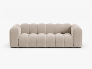 Modern 3-Seater Sofa with Curved Design & Soft Comfort W230
