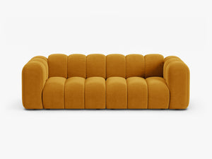 Modern 3-Seater Sofa with Curved Design & Soft Comfort W230