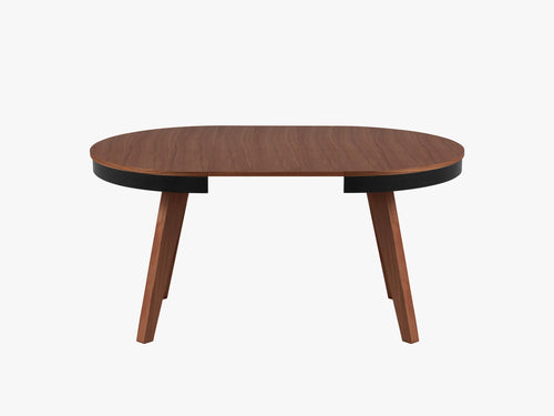 Extendable Wooden Dining Table – Modern Rectangular 4–8 Seater