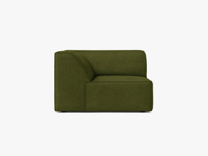 Modular Corner Sofa Section – Upholstered Corner Connector Unit W99