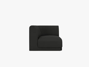 Modular Corner Sofa Unit – Upholstered Corner Seat Module W90