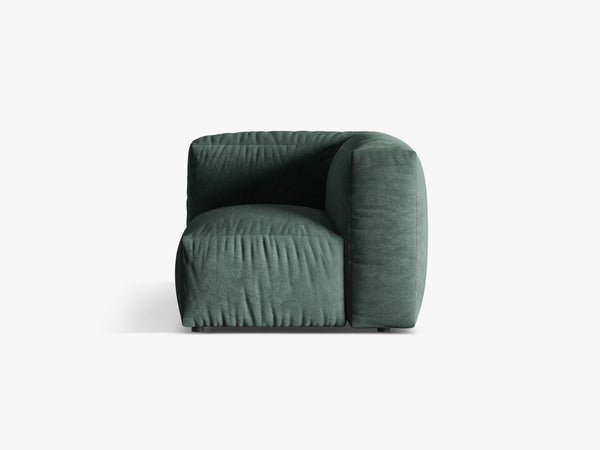 Modular Corner Sofa Unit – Soft Cloud Style Upholstered Corner Module W106