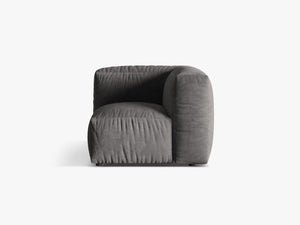 Modular Corner Sofa Unit – Soft Cloud Style Upholstered Corner Module W106