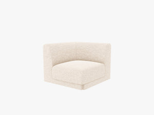 Modular Corner Sofa Unit – Upholstered Corner Seat Module W90