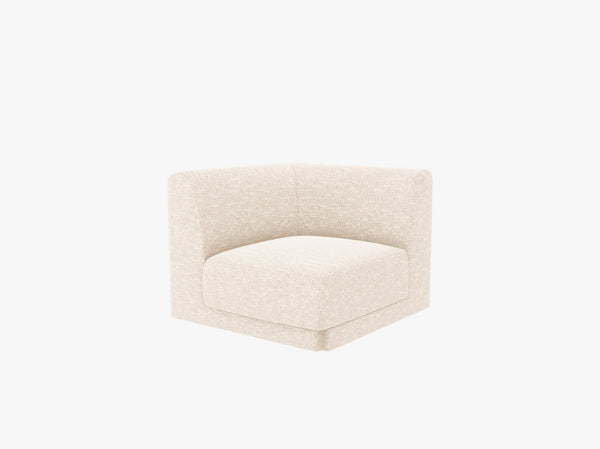 Modular Corner Sofa Unit – Upholstered Corner Seat Module W90
