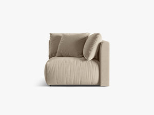 Modular Corner Sofa Unit – Upholstered Lounge Corner Module W100