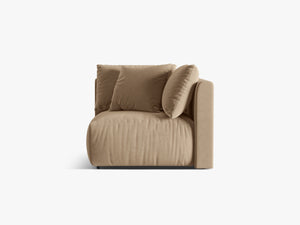 Modular Corner Sofa Unit – Upholstered Lounge Corner Module W100