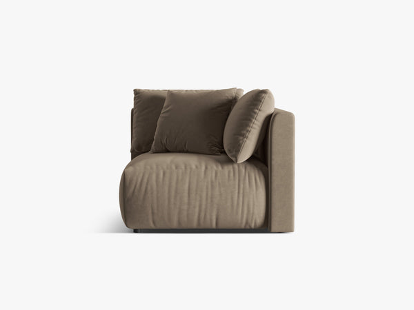 Modular Corner Sofa Unit – Upholstered Lounge Corner Module W100