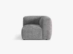 Modular Corner Sofa Unit – Soft Cloud Style Upholstered Corner Module W106