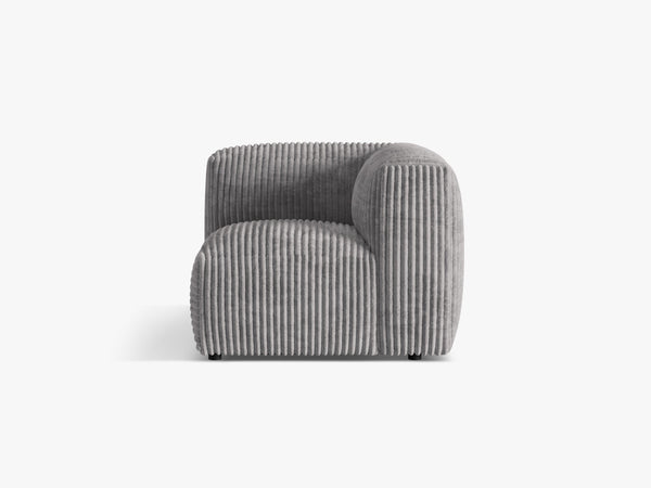 Modular Corner Sofa Unit – Soft Cloud Style Upholstered Corner Module W106