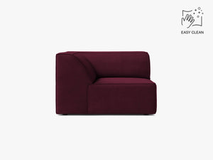 Modular Corner Sofa Section – Upholstered Corner Connector Unit W99