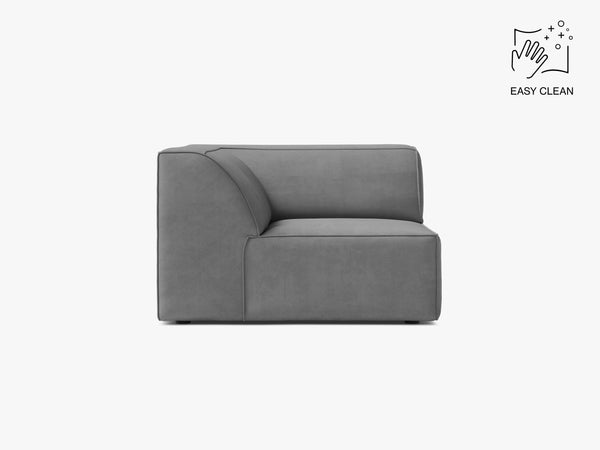 Modular Corner Sofa Section – Upholstered Corner Connector Unit W99