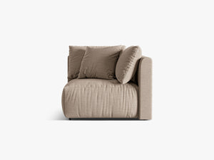 Modular Corner Sofa Unit – Upholstered Lounge Corner Module W100