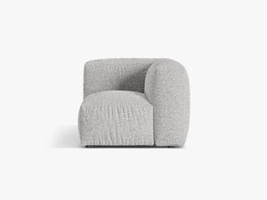 Modular Corner Sofa Unit – Soft Cloud Style Upholstered Corner Module W106