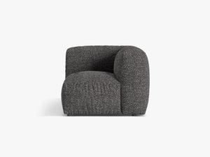 Modular Corner Sofa Unit – Soft Cloud Style Upholstered Corner Module W106