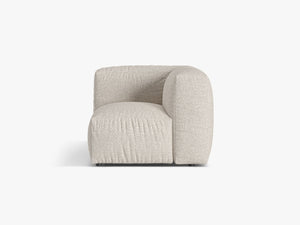 Modular Corner Sofa Unit – Soft Cloud Style Upholstered Corner Module W106