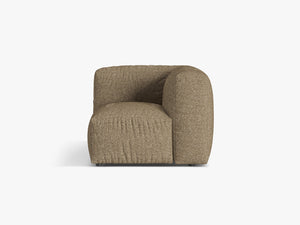 Modular Corner Sofa Unit – Soft Cloud Style Upholstered Corner Module W106