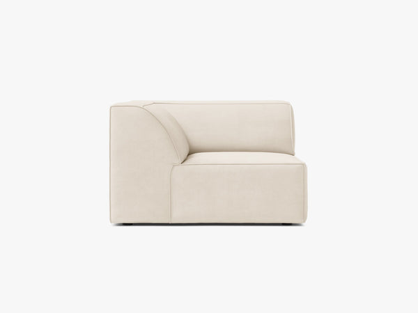 Modular Corner Sofa Section – Upholstered Corner Connector Unit W99
