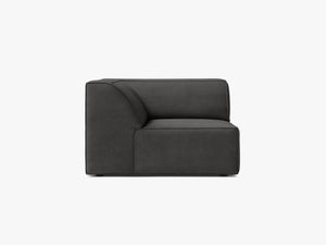 Modular Corner Sofa Section – Upholstered Corner Connector Unit W99