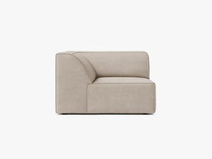 Modular Corner Sofa Section – Upholstered Corner Connector Unit W99