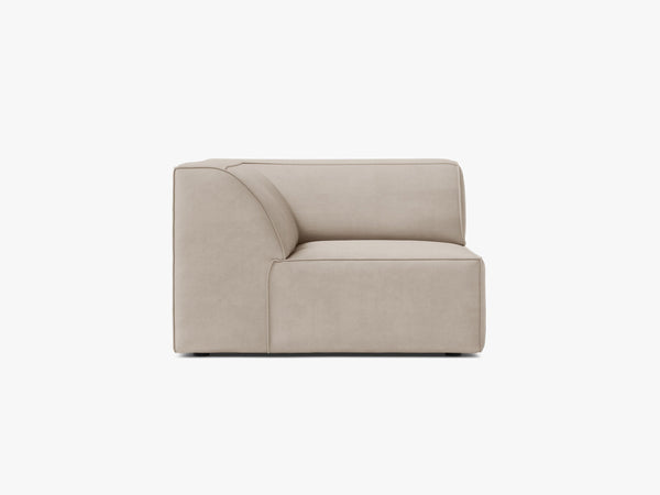 Modular Corner Sofa Section – Upholstered Corner Connector Unit W99