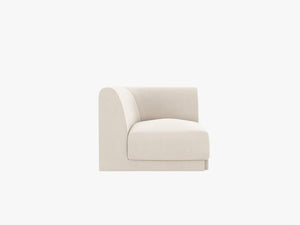 Modular Corner Sofa Unit – Upholstered Corner Seat Module W90