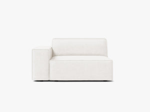 Modular Sofa Armrest Section – Upholstered Seat Extension Module W102