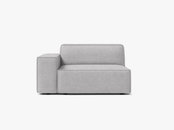 Modular Sofa Armrest Section – Upholstered Seat Extension Module W102