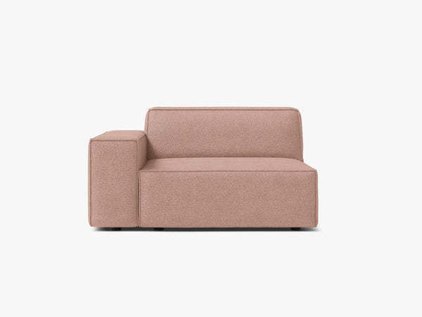 Modular Sofa Armrest Section – Upholstered Seat Extension Module W102