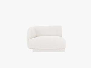 Modular Sofa Armrest Unit – Medium-Firm Comfort & Flexible Design W90