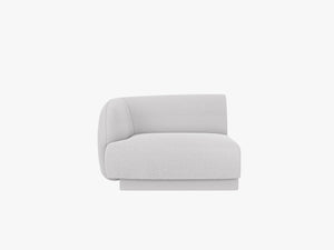 Modular Sofa Armrest Unit – Medium-Firm Comfort & Flexible Design W90