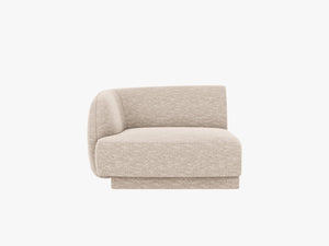 Modular Sofa Armrest Unit – Medium-Firm Comfort & Flexible Design W90