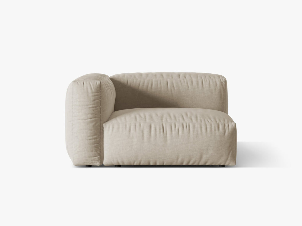 Modular Armrest Sofa Module – Cloud Style End Piece W120
