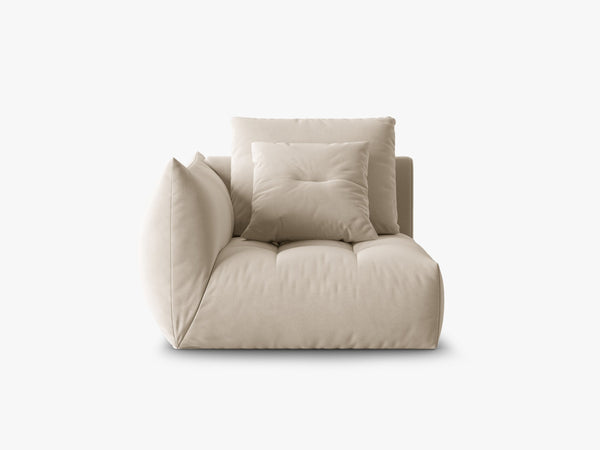 Modular Sofa Armrest Section – Upholstered Lounge Module W116