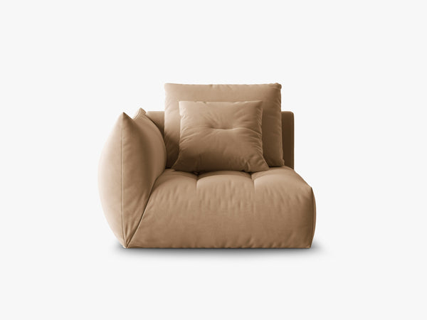 Modular Sofa Armrest Section – Upholstered Lounge Module W116