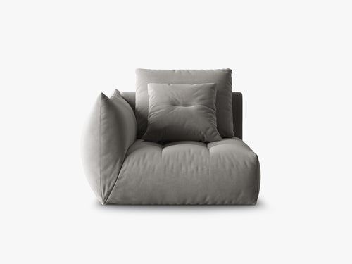 Modular Sofa Armrest Section – Upholstered Lounge Module W116