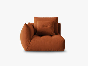 Modular Sofa Armrest Section – Upholstered Lounge Module W116