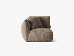 Modular Sofa Armrest Section – Upholstered Lounge Module W110