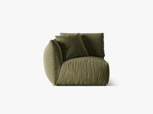 Modular Sofa Armrest Section – Upholstered Lounge Module W110