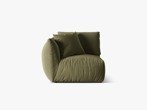 Modular Sofa Armrest Section – Upholstered Lounge Module W110