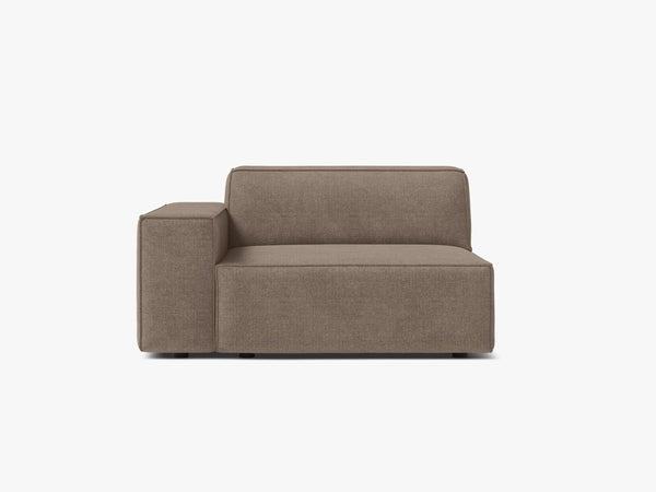 Modular Sofa Armrest Section – Upholstered Seat Extension Module W102