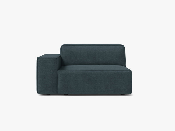 Modular Sofa Armrest Section – Upholstered Seat Extension Module W102