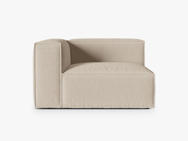 Modular Sofa Armrest Section – Ultra Soft Feather Fill Lounge Module W125