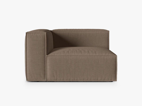 Modular Sofa Armrest Section – Ultra Soft Feather Fill Lounge Module W125