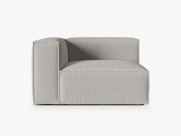 Modular Sofa Armrest Section – Ultra Soft Feather Fill Lounge Module W125
